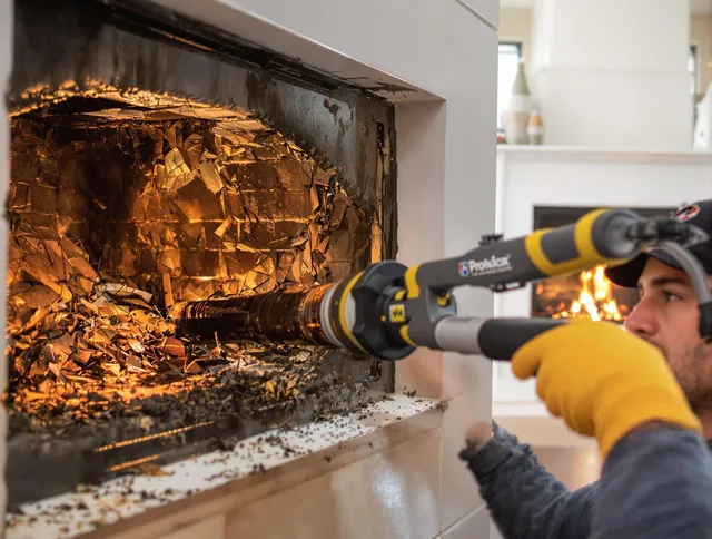 Professional chimney cleaning by Westerly Chimney Sweep in Westerly, RI