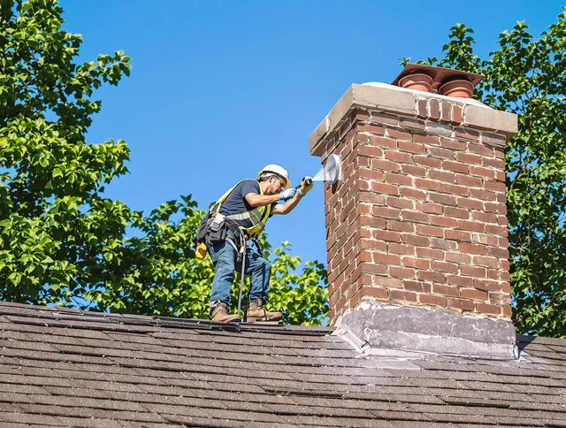 Westerly Chimney Sweep performing an inspection with advanced tools in Westerly, RI