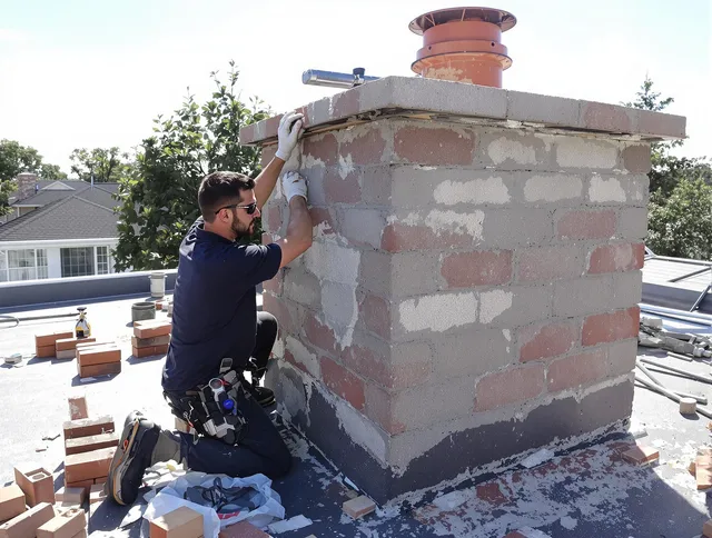 Advanced chimney repair process by Westerly Chimney Sweep in Westerly, RI