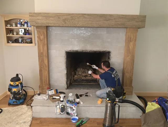 Detailed creosote removal process by Westerly Chimney Sweep in Westerly, RI
